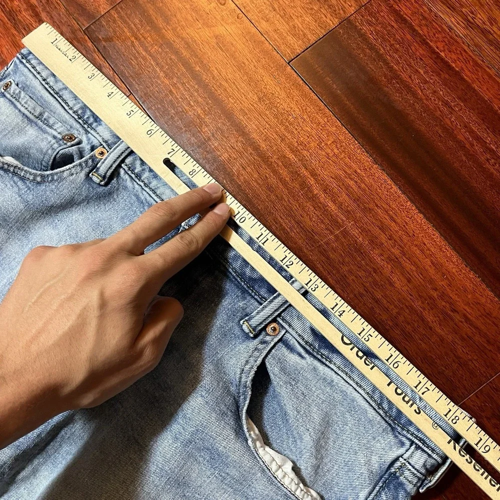 American Eagle Jeans Mens 36x30 Light Wash Athletic Fit EasyFlex Stretch 36x28